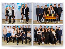 Выпускной альбом нормальный для 9 класса от 10 разворотов Москва Санкт-Петербург заказать выпускной альбом