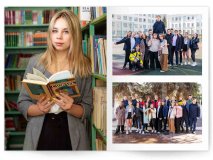 Выпускной альбом для 4 9 11 класса Бежевый Москва Санкт-Петербург заказать выпускной альбом